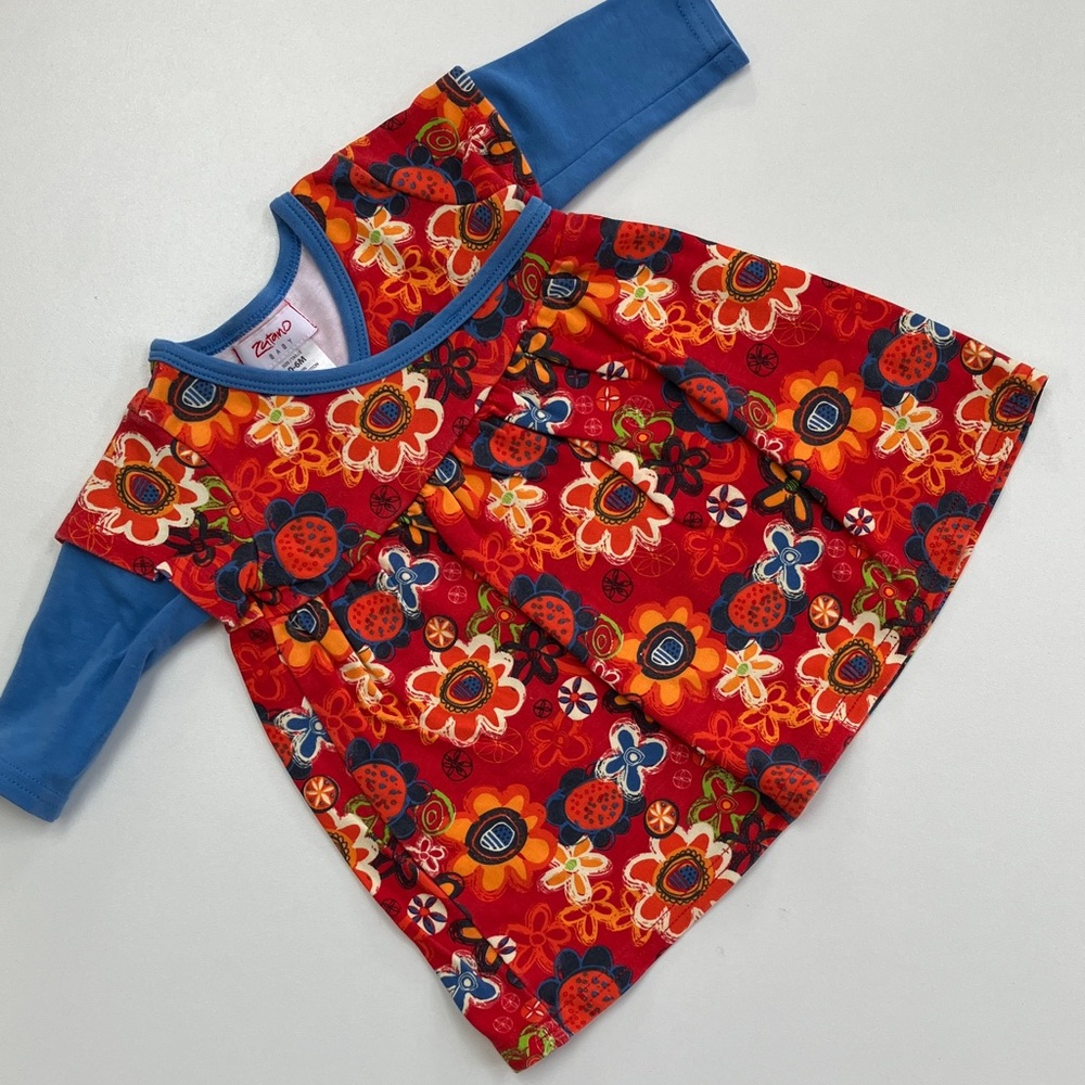 Zutano Dress (Size 0-6 Months)